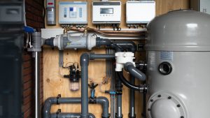 Zwembad waterbehandeling systeem