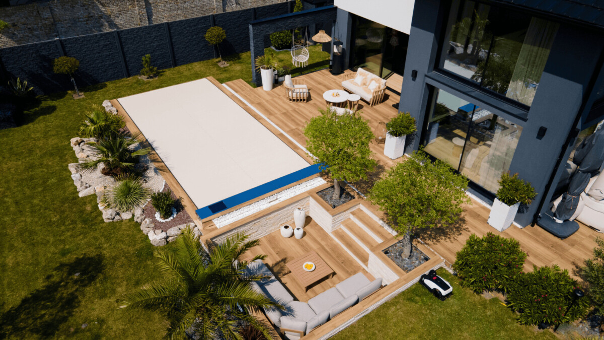 Afbeelding Coverseal zwembadafdekking